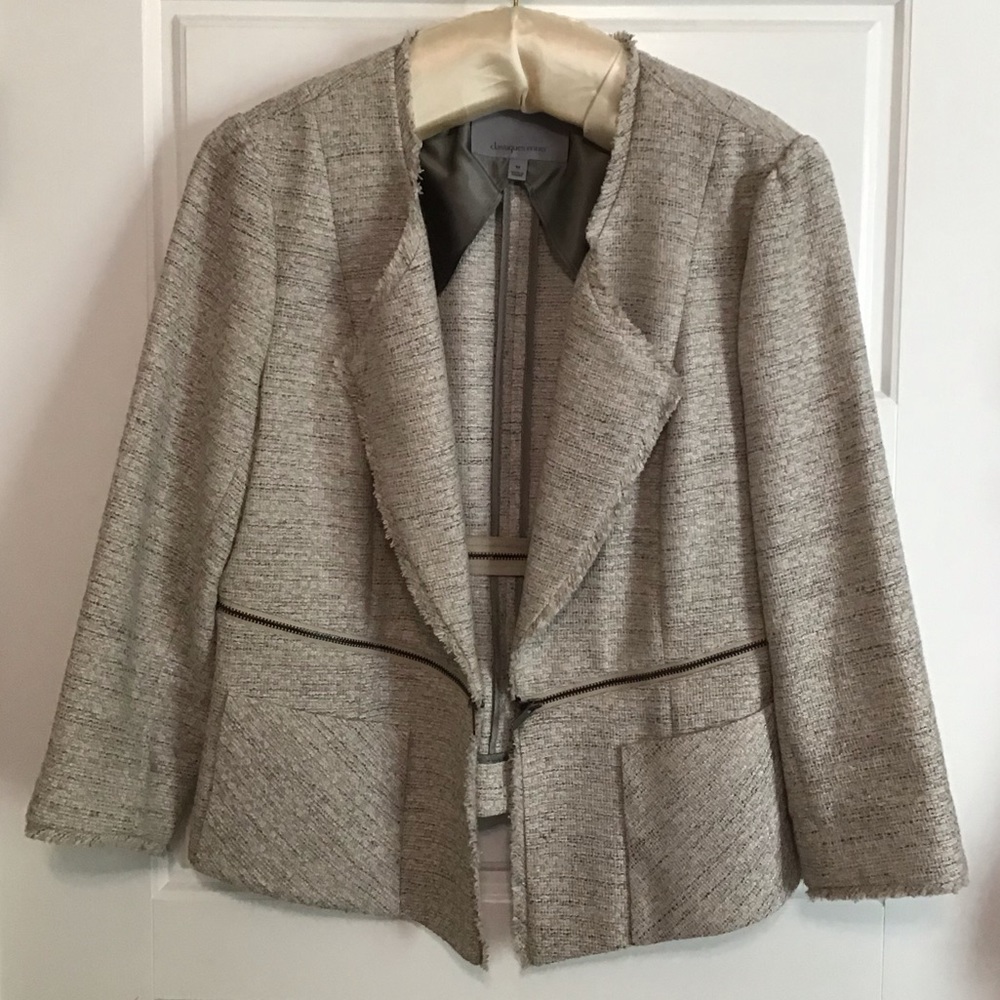 Classiques Entier Gray Blazer Size M